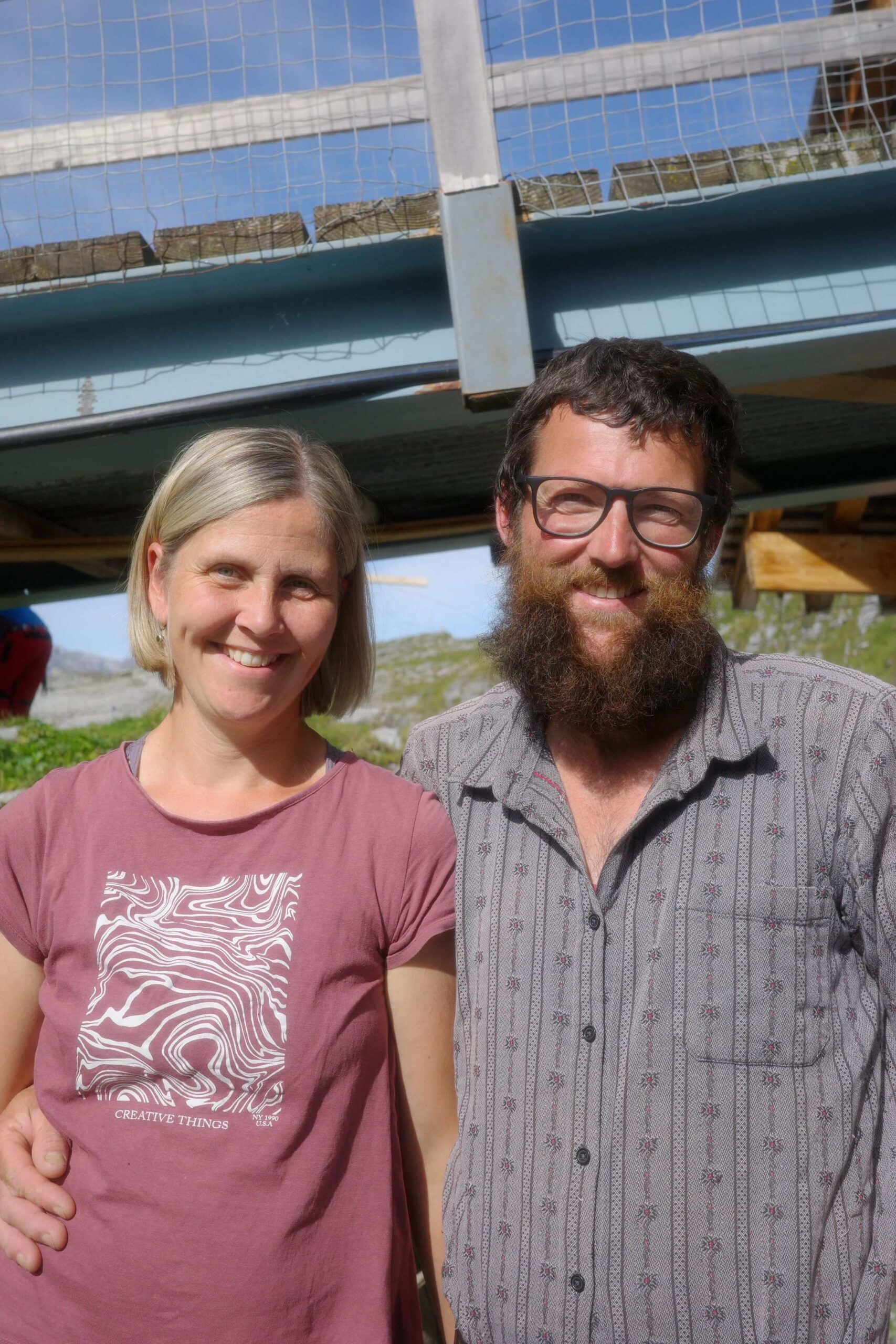 Erich et Sandra Betschart.