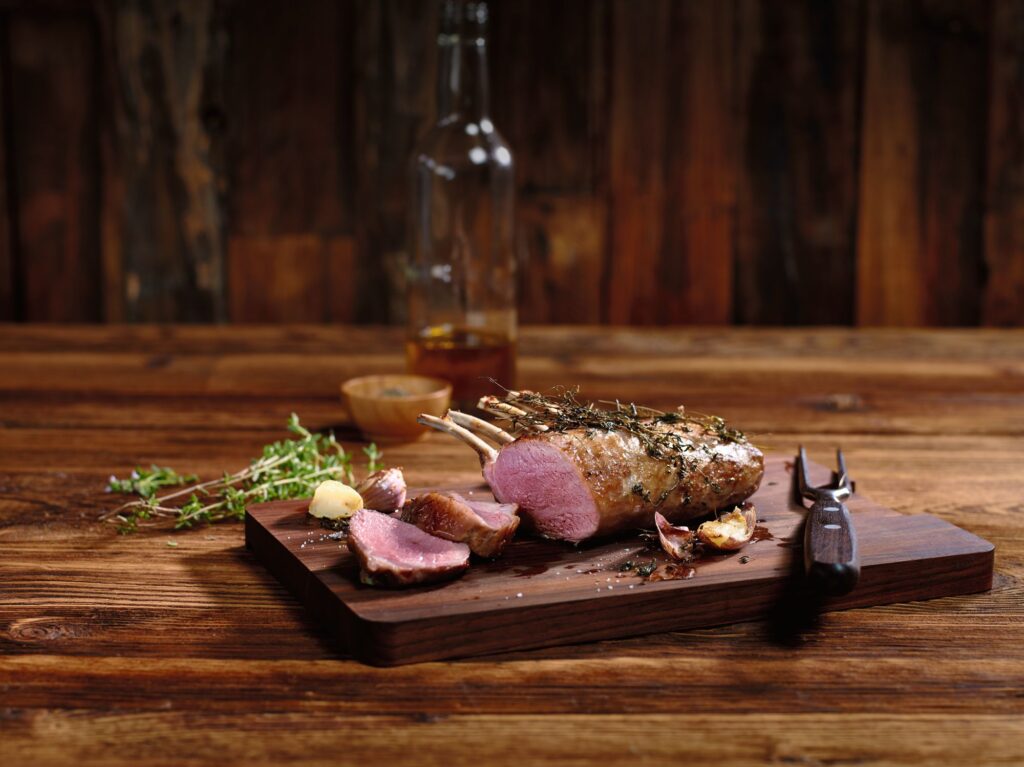 Plat à base de viande de mouton.